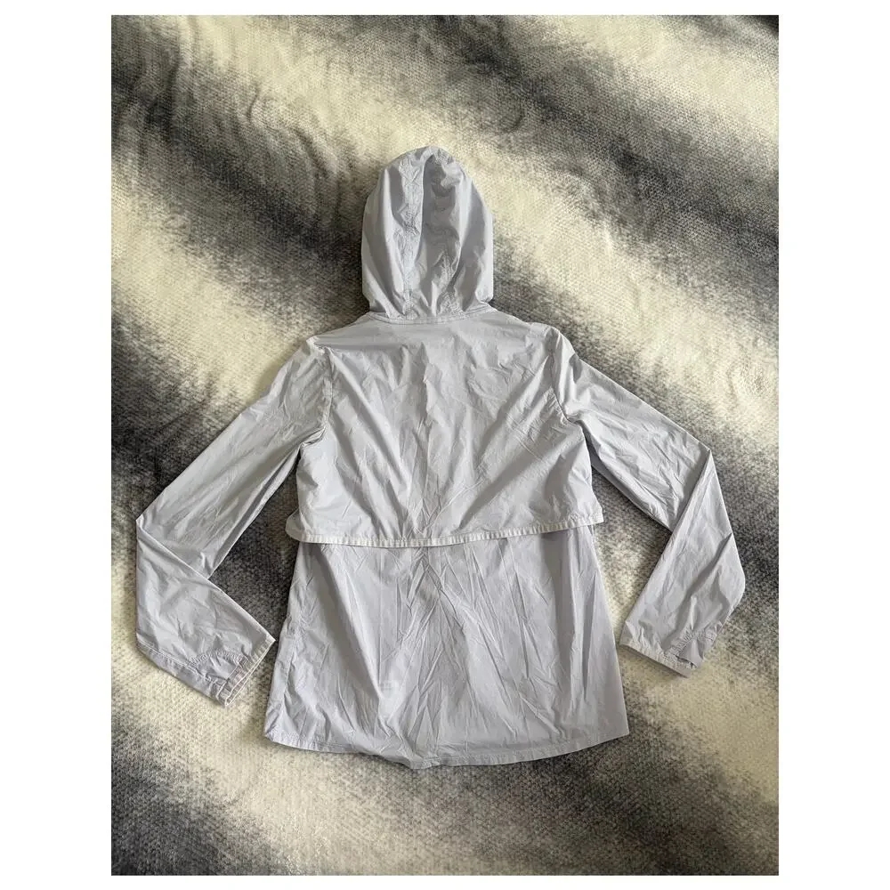 Athleta Girls Lightweight Lavender Zip Up Jacket Size XL 14 Gorpcore Outdoors